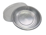 Handi-Stax 9" Round Gourmet To-Go Take Out Pans with Lids - Case of 50