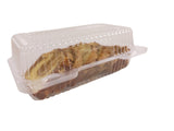 8" x 5" Plastic Hinged Bakery/Deli Container - Case of 250 - #CPC-395