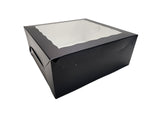 14 x 10 x 4 Colored Lock Tab Window Bakery Boxes - Case of 100 - #14104W