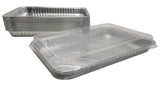 Quarter Sheet Cake Pan with Plastic Dome Lid - Case of 100 - #1200P