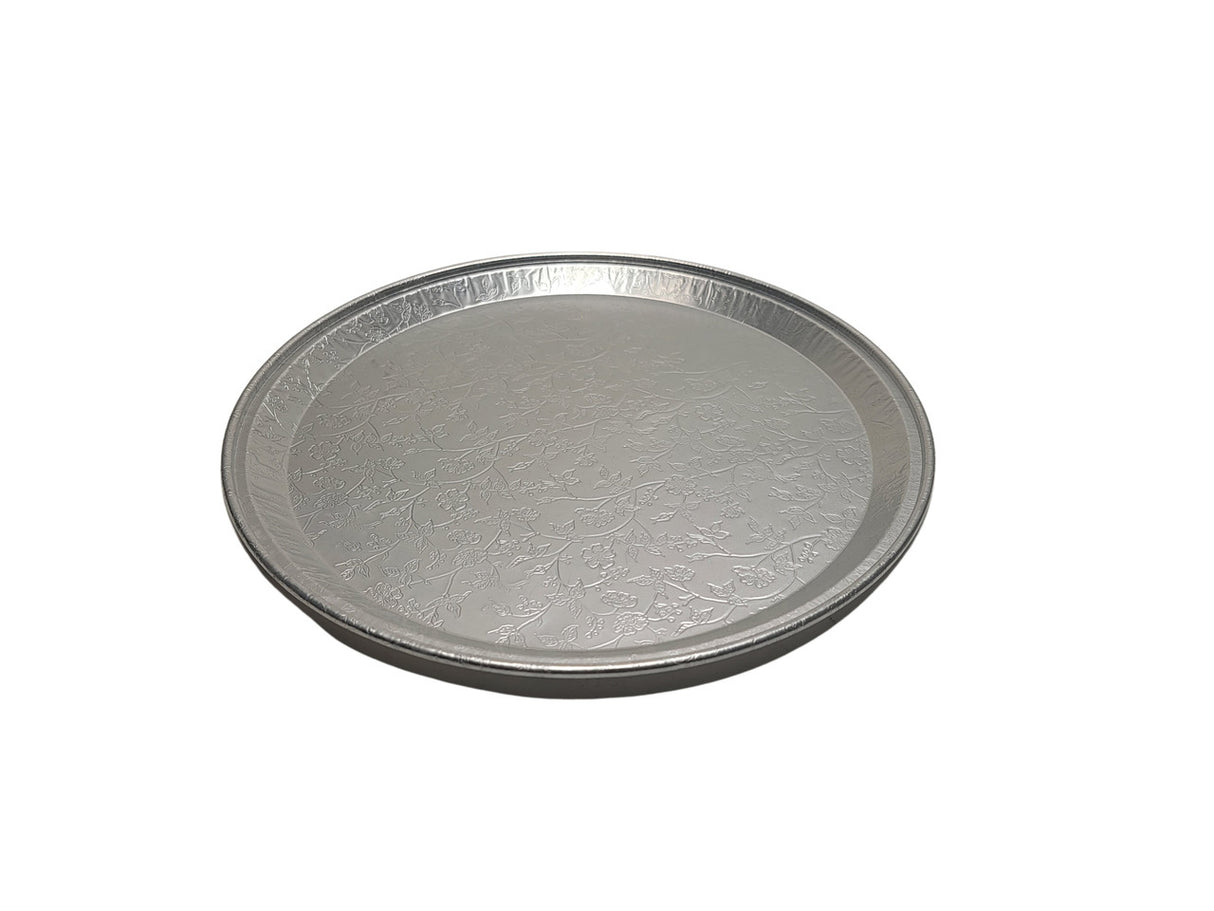 12" Disposable or Reusable Catering Tray w/ Dome Lid  Case of 25- #12P