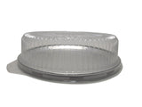 12" Disposable or Reusable Catering Tray w/ Dome Lid  Case of 25- #12P