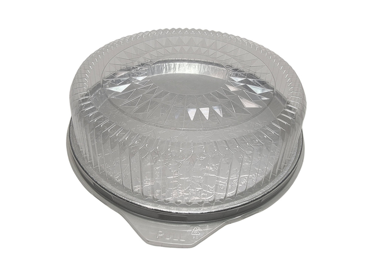 12" Disposable or Reusable Catering Tray w/ Dome Lid  Case of 25- #12P