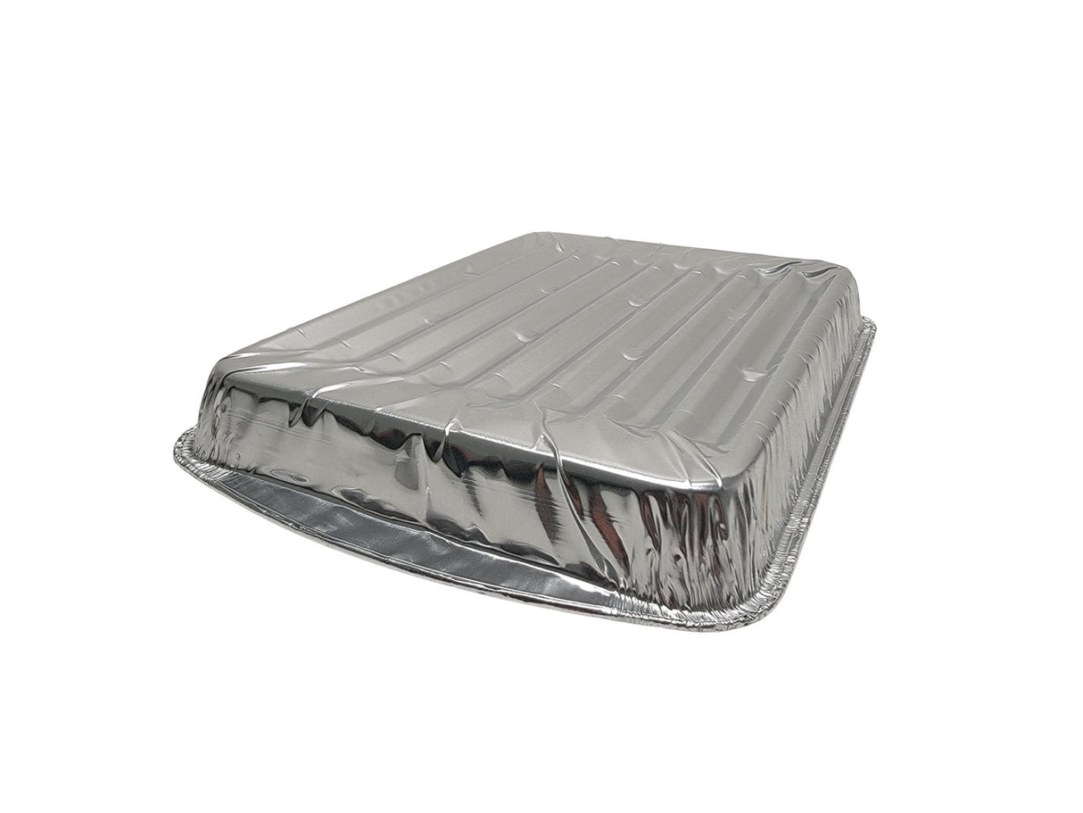 Large Disposable Aluminum Foil Broiler Pan - Case of 100 - #3000