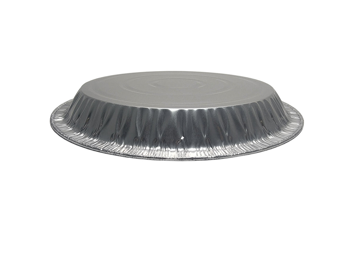 10" Medium Depth Disposable Aluminum Pie Pan- Case of 225 #1041