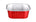 11 oz  Square Colored Aluminum Dessert Pans - Case of 1000  #A24NL