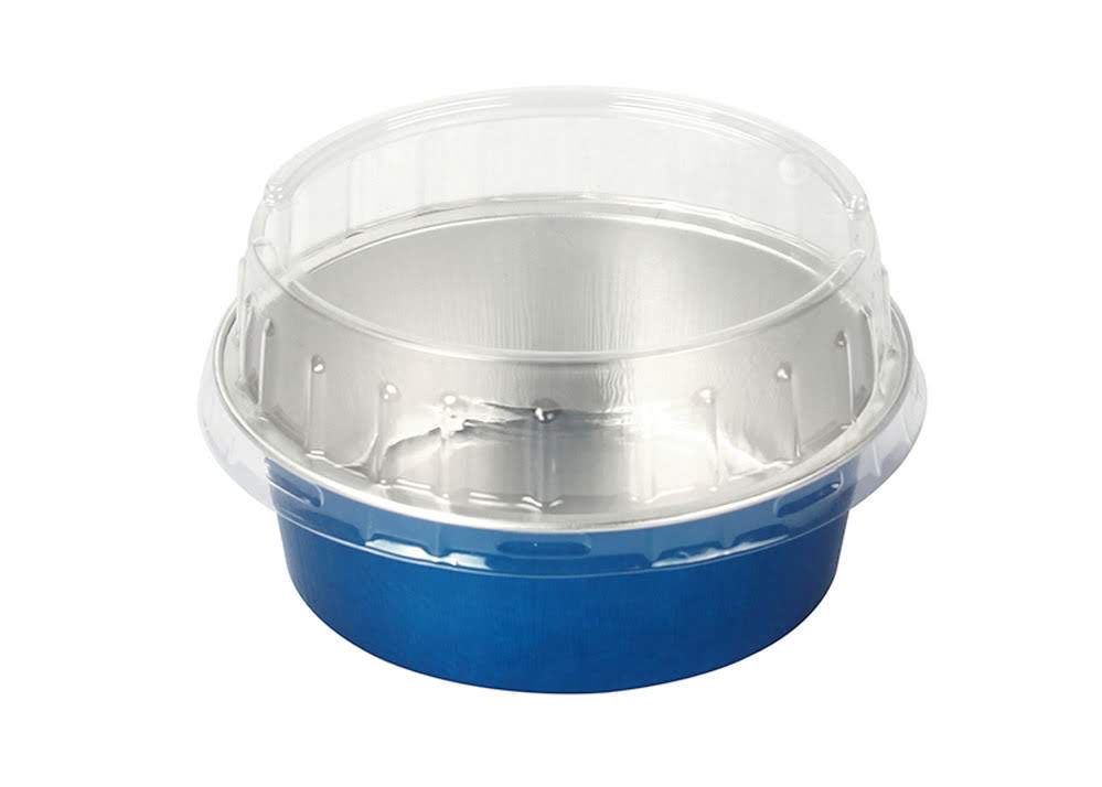 5 oz. Foil Cup with Plastic Lid  Case of 2000 - #A41P