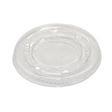 Prime Source Clear Lid for 2 oz. Portion Cups - Case of 2500