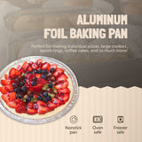 7" Individual Size Foil Pizza or Cookie Pans - Case of 250 - #WE50