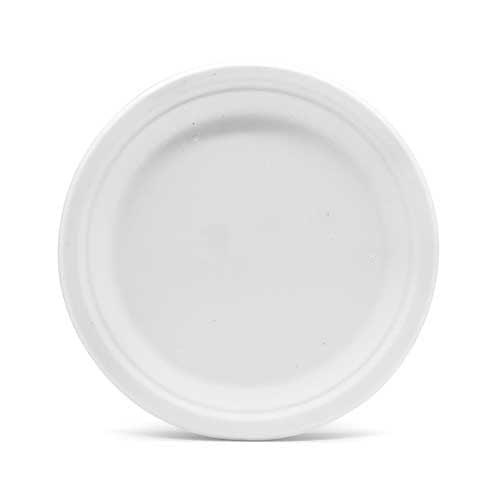 D & W Fine Pack Earth Smart 9" Round Molded Fiber Plate - Case of 500