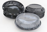 10" Plastic Pie Container with High Dome Lid - Case of 160 - #WJ45