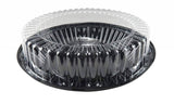 10" Plastic Pie Container with High Dome Lid - Case of 160 - #WJ45