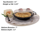 10" Plastic Pie Container with High Dome Lid - Case of 160 - #WJ45